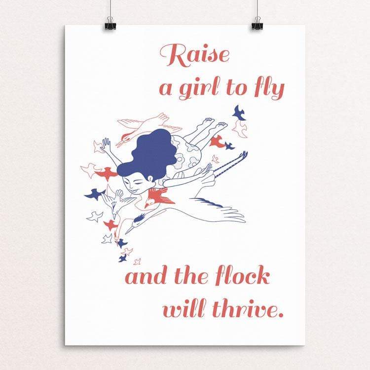 Raise a Girl to Fly and the Flock Will Thrive by Wenwen Manfred