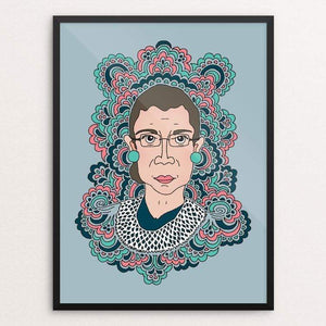 Remembering Ruth (RBG) by Kaitlyn Parker 18" by 24" Print / Framed Print Creative Action Network