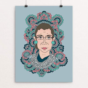 Remembering Ruth (RBG) by Kaitlyn Parker 18" by 24" Print / Unframed Print Creative Action Network