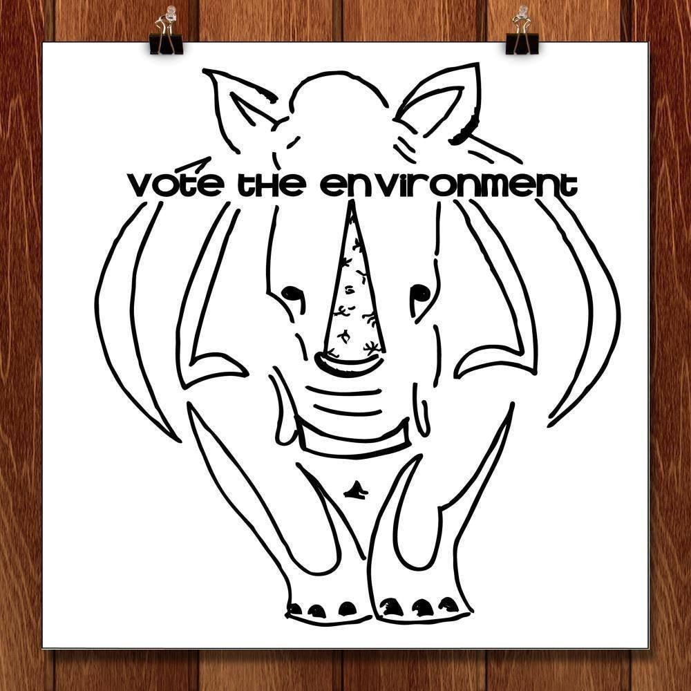 Rhinos for the Environment by Vivian Mason