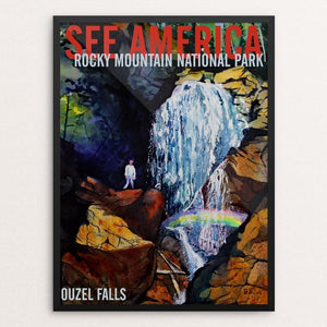 Rocky Mountain National Park -- Ouzel Falls by Bruce and Scott Sink