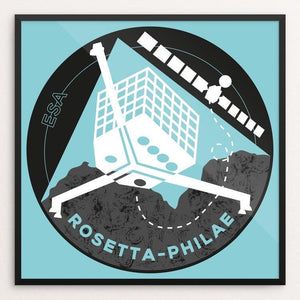 Rosetta-Philae by Louise Norman