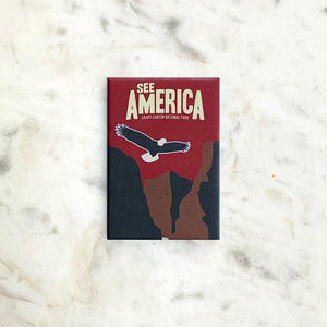 See America National Parks Hemp Magnet 6-Pack