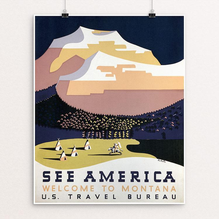 See America Welcome to Montana by Richard Halls