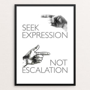 Seek Expression Not Escalation by Julie Meridian