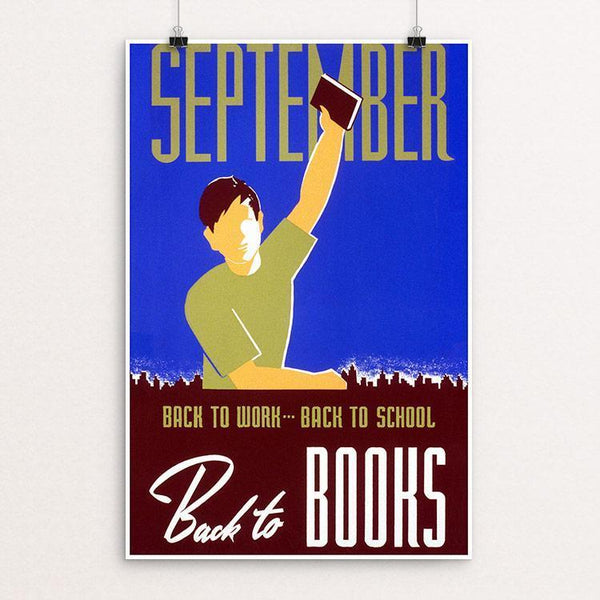 September. Back to work--back to school, back to books