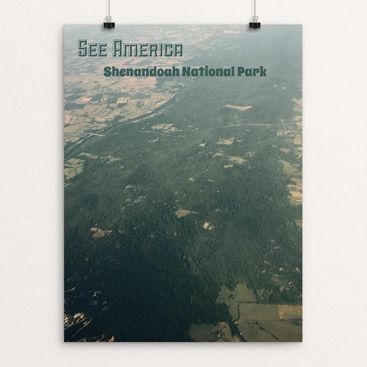 Shenandoah Aerial by Bryan Bromstrup