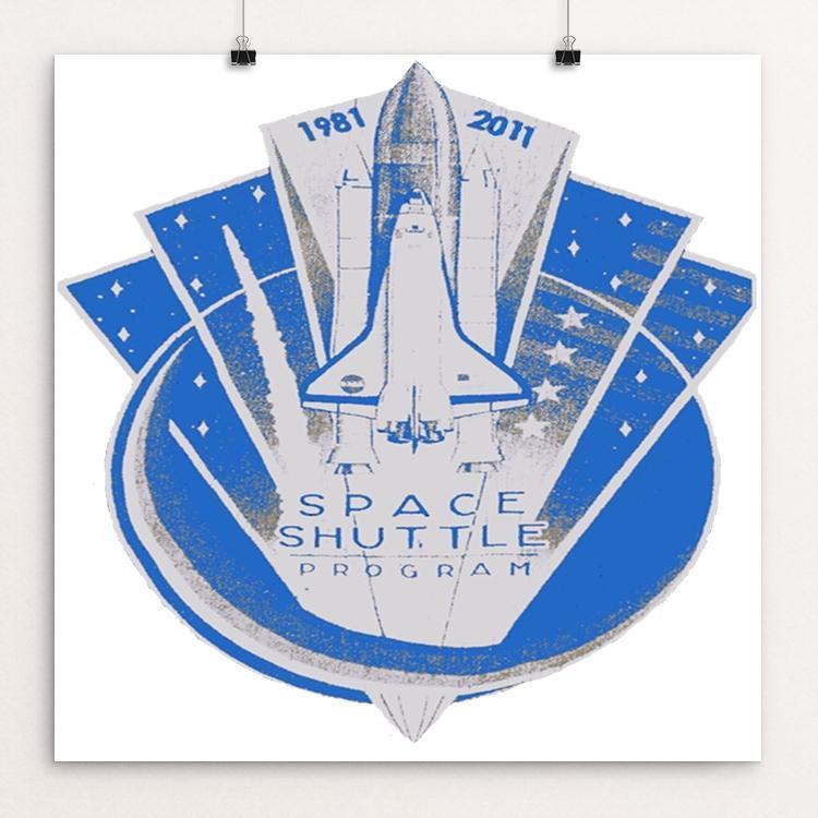 Space Shuttle Program Patch by Bryan Bromstrup