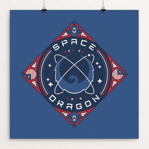 SpaceX Dragon by Stuart Hill