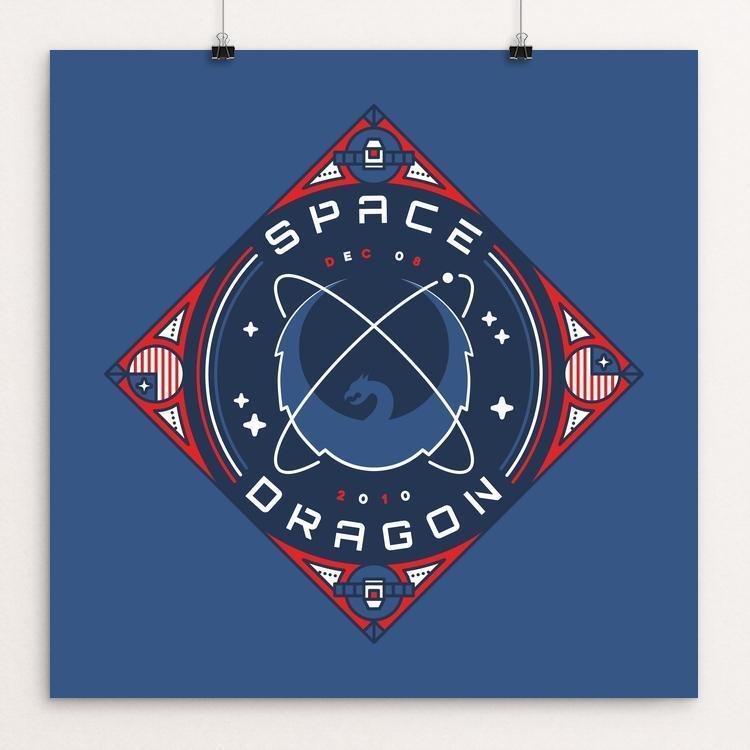 SpaceX Dragon by Stuart Hill