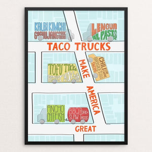 Taco trucks by Catherine Nguyen