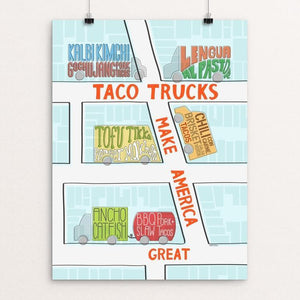 Taco trucks by Catherine Nguyen