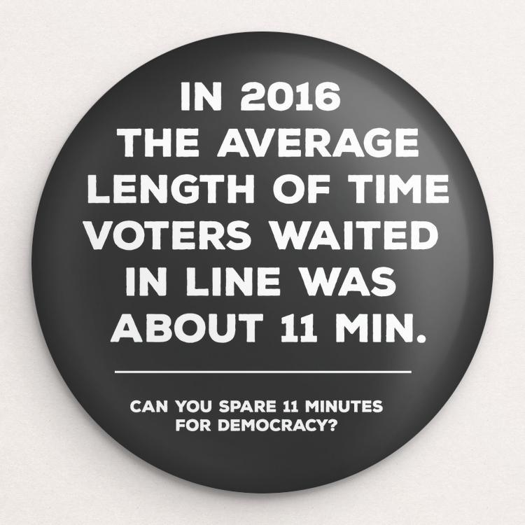 Take the time to VOTE! Button by Brooke Fischer