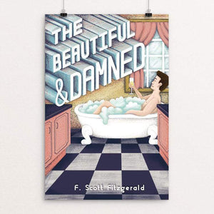 The Beautiful and Damned by Savanna Steffens 12" by 18" Print / Unframed Print Recovering the Classics