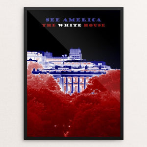 The Red White & Blue House by Bryan Bromstrup