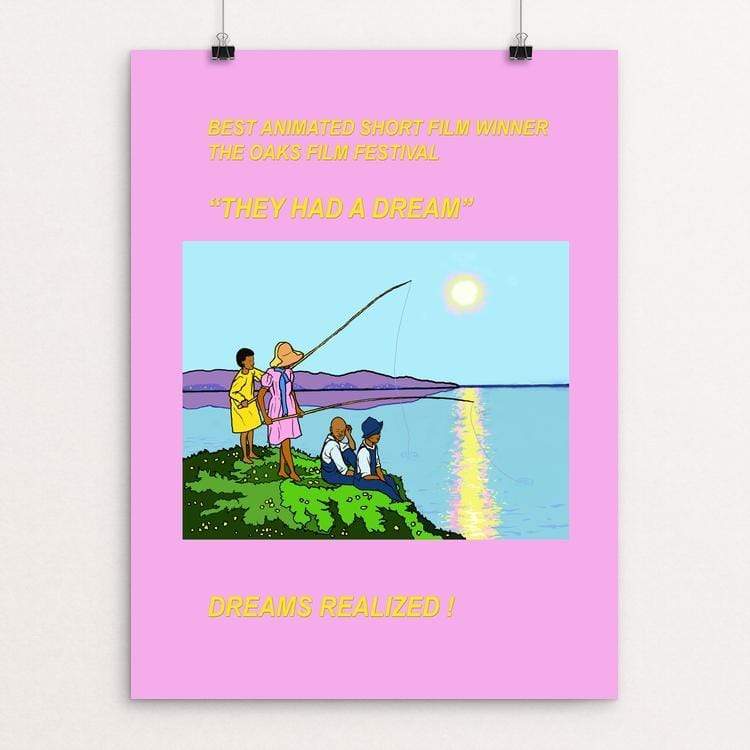 "THEY HAD A DREAM" by Walter Griggs 18" by 24" Print / Unframed Print Creative Action Network
