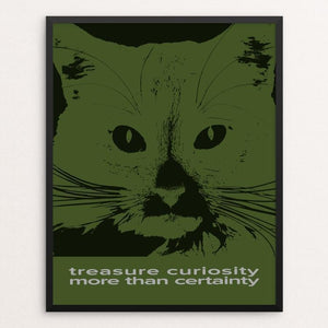 "Treasure Curiosity More Than Certainty" Illustrated by Roger Gottlieb