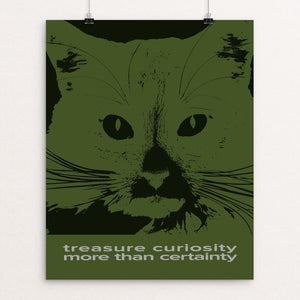 "Treasure Curiosity More Than Certainty" Illustrated by Roger Gottlieb
