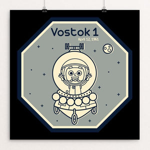 Vostok 1 by Maria Keller