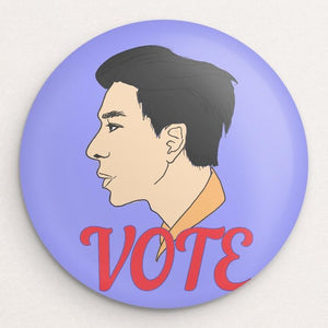 Vote 11 Button by Ryan Oakley