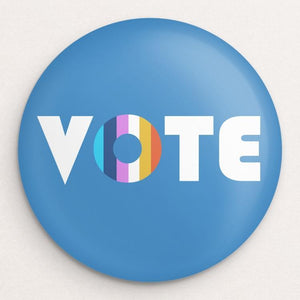 VOTE Button by Holly Savas