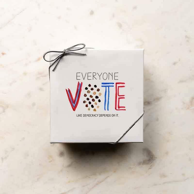 Vote! Coaster Set Creative Action Network