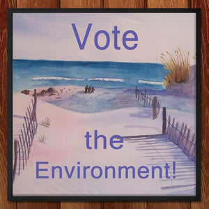 Vote for Clean Beaches by Christine Lathrop