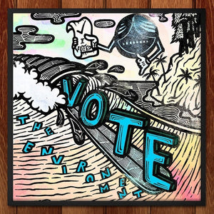 Vote for Good Vibes by David Schonhoff