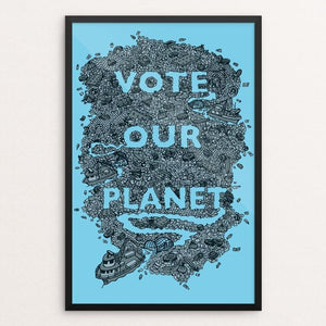 Vote Our Planet 1 by Shane Bowman