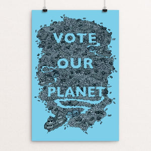 Vote Our Planet 1 by Shane Bowman
