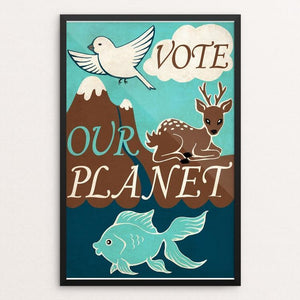 Vote our planet by Alexandra Secrieru