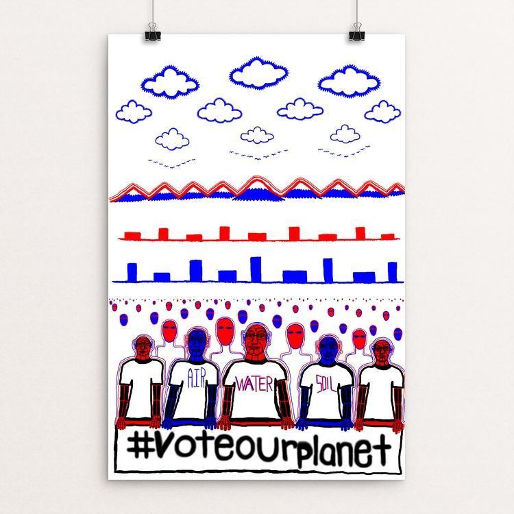Vote Our Planet by Rex Flodstrom