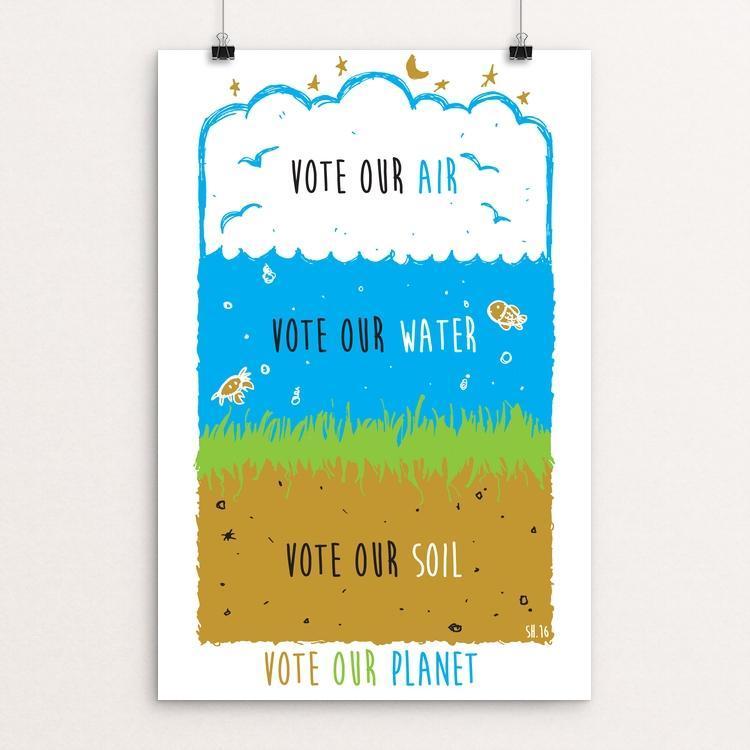 Vote Our Planet by Shane Henderson