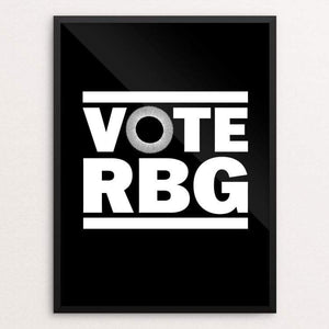 VOTE RBG Poster by Mark Forton 18" by 24" Print / Framed Print Creative Action Network