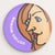 Voting Woman Button 9 by Dennis Goris