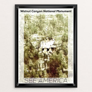 Walnut Canyon National Monument by Bryan Bromstrup