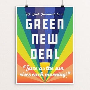 We Look Forward to a Green New Deal by Holly Savas