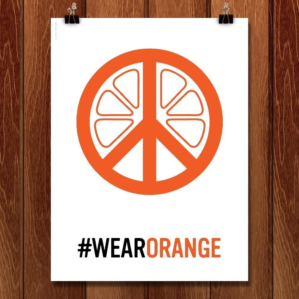 Wear Orange 1 by Luis Prado