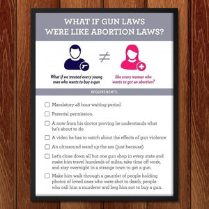 What if Gun Laws Were Like Abortion Laws? by Aaron Perry-Zucker