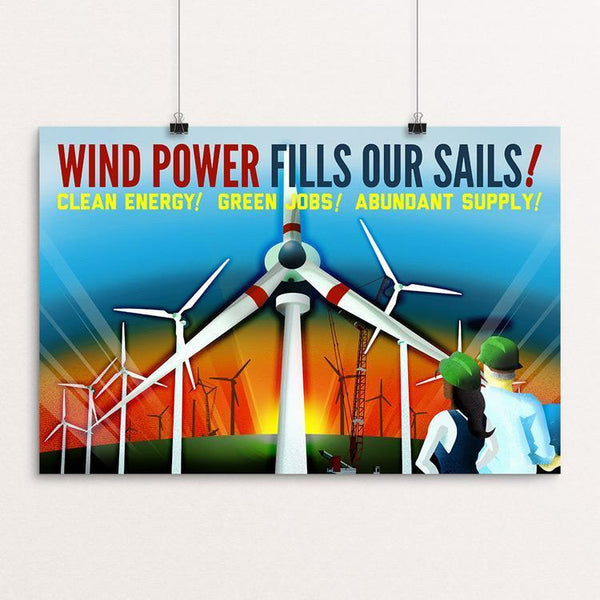 Wind Power Fills Our Sails! by Marcacci Communications