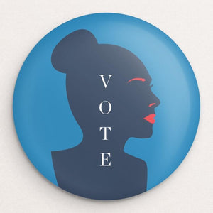 Women Vote Button by Brandon Kish
