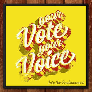 Your Vote is Your Voice 1 by Roberlan Borges